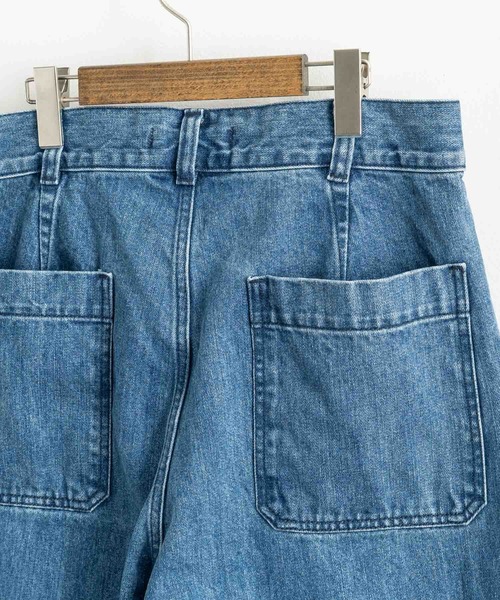 Audience（オーディエンス）の「日本製 赤耳インディゴブルー/ブラックデニムユーティリティパンツ AUD3497/AUD3507（デニムパンツ・メンズ・ライトインディゴブルー/チャコール・S/XL/M/L）」の16枚目の写真