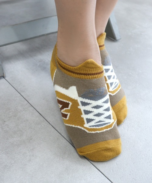 NEW BALANCE（ニューバランス）の「ニューバランス アンクル丈 ソックス NB（ソックス/靴下・レディース・ホワイト/ブラック/ブラウン/グレー/レッド/カーキ/ブルー/ライトブラウン/マスタード/ライトピンク/ワイン/ダークグリーン/ベージュ/グリーン/ミント/オレンジ/ライトグリーン/ダークブルー/ダークグレー/ピンク/ネイビー/イエロー/グリーン系その他/パープル/ピンク系その他/オレンジ系その他/イエロー系その他/ライトブルー/ホワイト系その他/グリーン系その他2/ピンク系その他2・S/M/SS）」の22枚目の写真