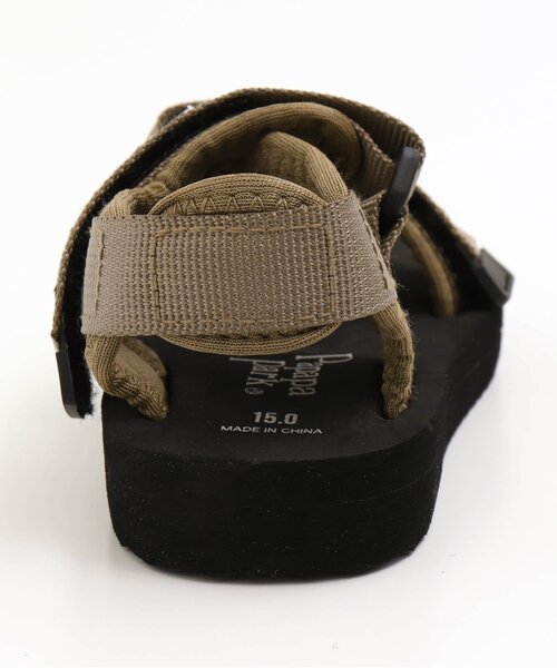 PAPAPAPARK（パパパパーク）の「テープサンダル（サンダル・キッズ・ブラック/ホワイト/ベージュ・23/18/19/16/17/15 /21/20/22）」の11枚目の写真