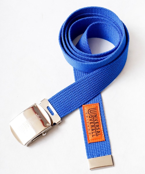 UNIVERSAL OVERALL（ユニバーサルオーバーオール）の「UNIVERSAL OVERALL  GIベルト（ベルト・メンズ・ベージュ/ネイビー/グレー/レッド/ピンク/イエロー/ブルー/グリーン/キャメル/ブラック・FREE）」の6枚目の写真