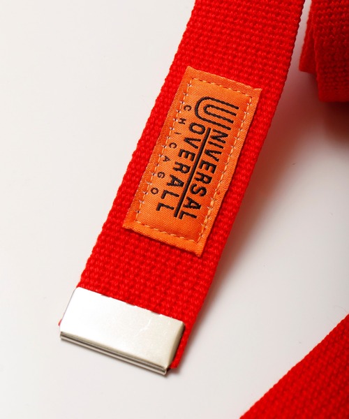 UNIVERSAL OVERALL（ユニバーサルオーバーオール）の「UNIVERSAL OVERALL  GIベルト（ベルト・メンズ・ベージュ/ネイビー/グレー/レッド/ピンク/イエロー/ブルー/グリーン/キャメル/ブラック・FREE）」の19枚目の写真