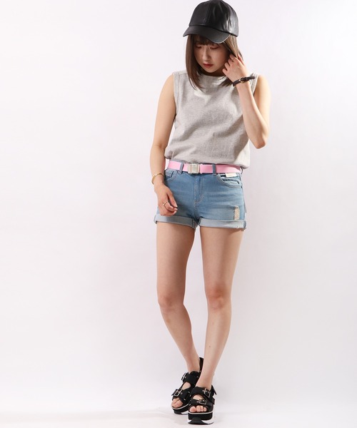 UNIVERSAL OVERALL（ユニバーサルオーバーオール）の「UNIVERSAL OVERALL  GIベルト（ベルト・メンズ・ベージュ/ネイビー/グレー/レッド/ピンク/イエロー/ブルー/グリーン/キャメル/ブラック・FREE）」の21枚目の写真