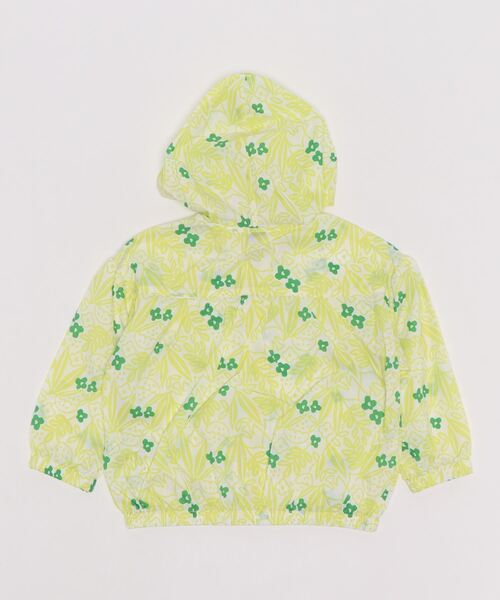 moimoln（モイモルン）の「マリーウィンドブレーカー（ナイロンジャケット・キッズ・ライム・100cm/110cm/120cm/130cm）」の2枚目の写真