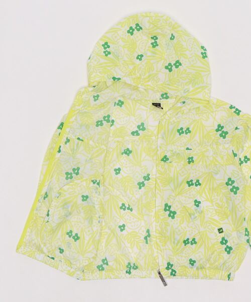 moimoln（モイモルン）の「マリーウィンドブレーカー（ナイロンジャケット・キッズ・ライム・100cm/110cm/120cm/130cm）」の3枚目の写真