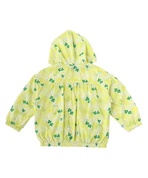 moimoln（モイモルン）の「マリーウィンドブレーカー（ナイロンジャケット・キッズ・ライム・100cm/110cm/120cm/130cm）」の4枚目の写真