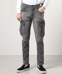 BLUE MONSTER CLOTHING（ブルーモンスタークロージング）の「BLUE MONSTER CLOTHING/ブルーモンスタークロージング Stretch Denim Cargo/Work（デニムパンツ）」