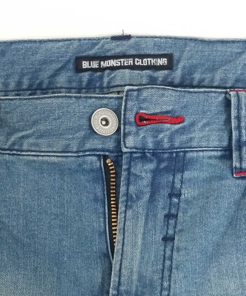 BLUE MONSTER CLOTHING(ブルーモンスタークロージング)の「BLUE MONSTER CLOTHING/ブルーモンスタークロージング Stretch Denim Cargo/Work(デニムパンツ・メンズ・ネイビー/サックスブルー/ロイヤルブルー/チャコール・M/L/XL/3L/S)」の11枚目の写真