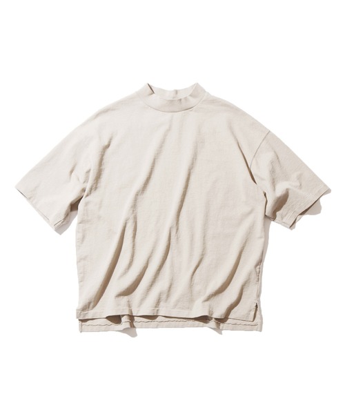 Velva Sheen（ベルバシーン）の「Velva Sheen/ベルバシーン MOCKNECK TEE モックネック半袖Tシャツ/Tシャツ/無地（Tシャツ/カットソー・メンズ・ホワイト/ブラック/パープル/ミント/グレイッシュベージュ・M/L）」の18枚目の写真