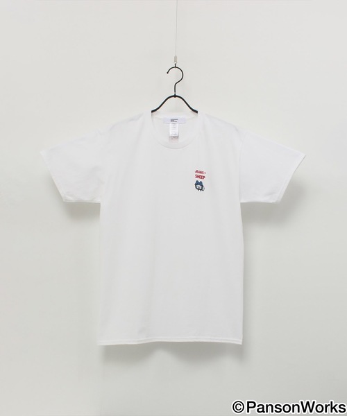 LB/S (エルビーエス)の「【PansonWorks/パンソンワークス】コラボアイテム ワンポイント オリジナル刺繍 Tシャツ(Tシャツ/カットソー・メンズ・ホワイト/ブラック系その他/その他2/ホワイト系その他/その他1/ブラック・SMALL/MEDIUM/LARGE/X-LARGE)」の6枚目の写真