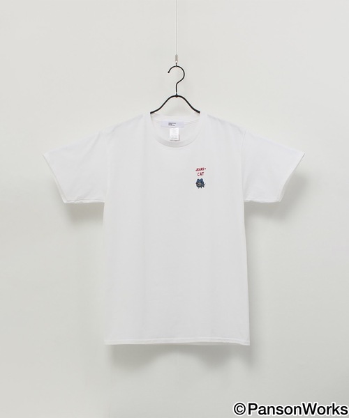 LB/S (エルビーエス)の「【PansonWorks/パンソンワークス】コラボアイテム ワンポイント オリジナル刺繍 Tシャツ(Tシャツ/カットソー・メンズ・ホワイト/ブラック系その他/その他2/ホワイト系その他/その他1/ブラック・SMALL/MEDIUM/LARGE/X-LARGE)」の3枚目の写真