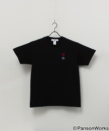 【PansonWorks/パンソンワークス】コラボアイテム ワンポイント オリジナル刺繍 Tシャツ