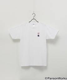 【PansonWorks/パンソンワークス】コラボアイテム  ワンポイント　オリジナル刺繍　Tシャツ