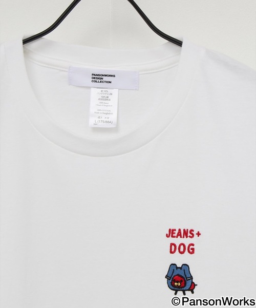 LB/S (エルビーエス)の「【PansonWorks/パンソンワークス】コラボアイテム ワンポイント オリジナル刺繍 Tシャツ(Tシャツ/カットソー・メンズ・ホワイト/ブラック系その他/その他2/ホワイト系その他/その他1/ブラック・SMALL/MEDIUM/LARGE/X-LARGE)」の7枚目の写真