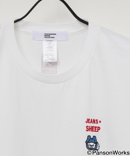 LB/S (エルビーエス)の「【PansonWorks/パンソンワークス】コラボアイテム ワンポイント オリジナル刺繍 Tシャツ(Tシャツ/カットソー・メンズ・ホワイト/ブラック系その他/その他2/ホワイト系その他/その他1/ブラック・SMALL/MEDIUM/LARGE/X-LARGE)」の15枚目の写真