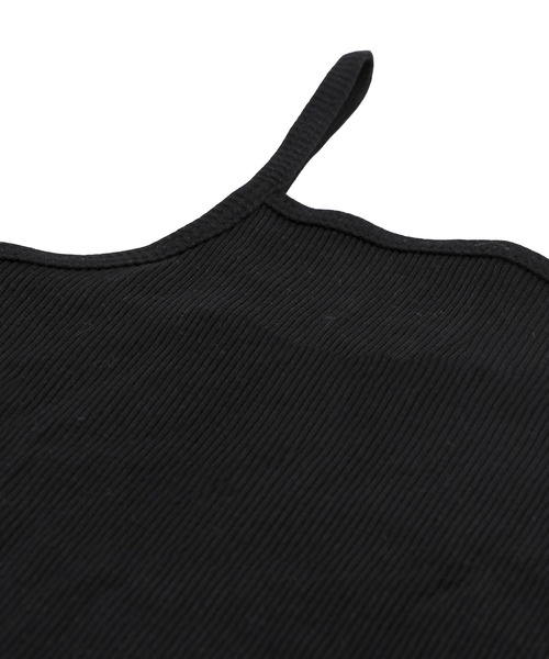 Figments（フィグメンツ）の「アシンメトリーキャミソール（キャミソール・レディース・ホワイト/ブラック・FREE）」の7枚目の写真