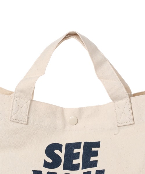 MAGIC NUMBER（マジック ナンバー）の「【Pacific DRIVE-IN×MAGIC NUMBER】TOTE BAG（トートバッグ・メンズ・ネイビー/ブラック・FREE）」の8枚目の写真