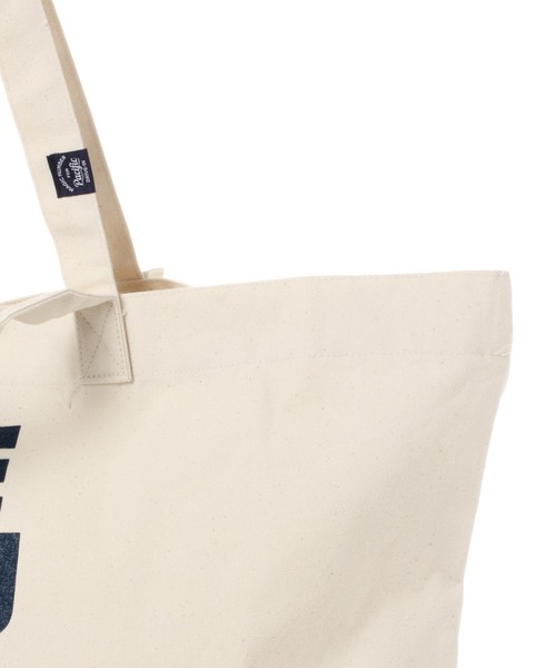 MAGIC NUMBER（マジック ナンバー）の「【Pacific DRIVE-IN×MAGIC NUMBER】TOTE BAG（トートバッグ・メンズ・ネイビー/ブラック・FREE）」の9枚目の写真