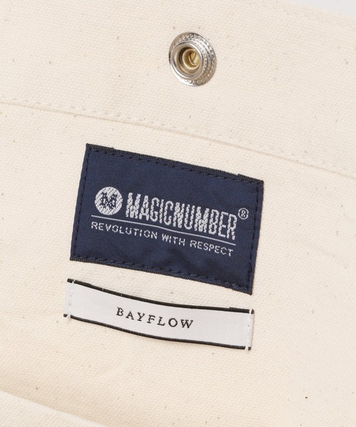 MAGIC NUMBER（マジック ナンバー）の「【Pacific DRIVE-IN×MAGIC NUMBER】TOTE BAG（トートバッグ・メンズ・ネイビー/ブラック・FREE）」の12枚目の写真