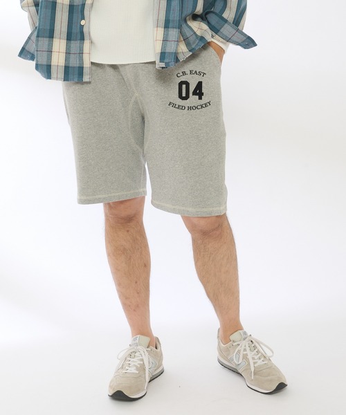 CIAOPANIC TYPY（チャオパニックティピー）の「USAコットンスウェットショーツ（スウェットパンツ・メンズ・ネイビー/グレー・MEDIUM/LARGE）」の2枚目の写真