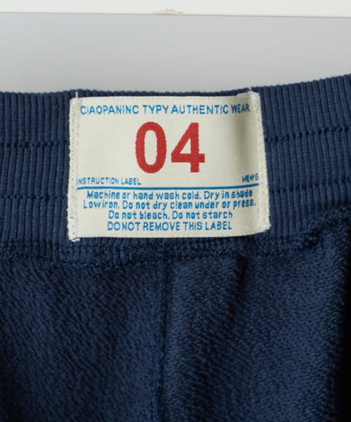 CIAOPANIC TYPY（チャオパニックティピー）の「USAコットンスウェットショーツ（スウェットパンツ・メンズ・ネイビー/グレー・MEDIUM/LARGE）」の16枚目の写真