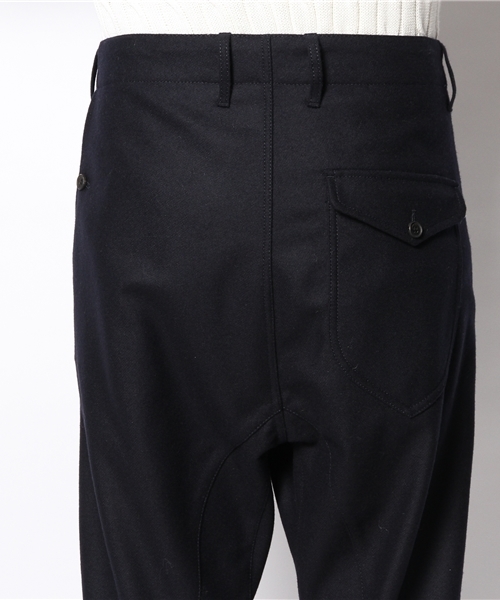 EDIFICE（エディフィス）の「◇WIM NEELS フラノワイドクロップドパンツ（その他パンツ・メンズ・チャコールグレー/ネイビー・38/36/40）」の4枚目の写真