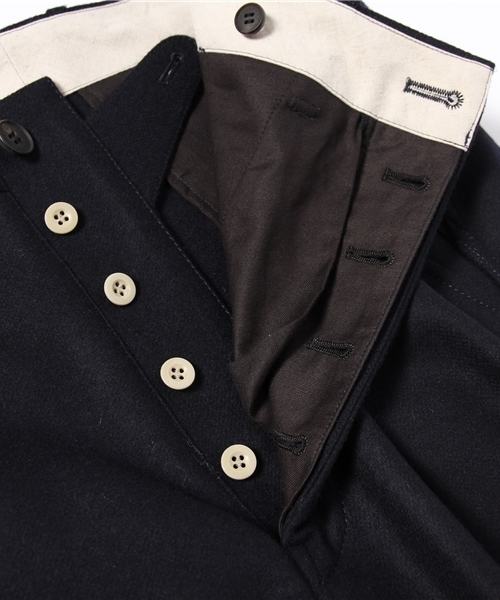 EDIFICE（エディフィス）の「◇WIM NEELS フラノワイドクロップドパンツ（その他パンツ・メンズ・チャコールグレー/ネイビー・38/36/40）」の6枚目の写真