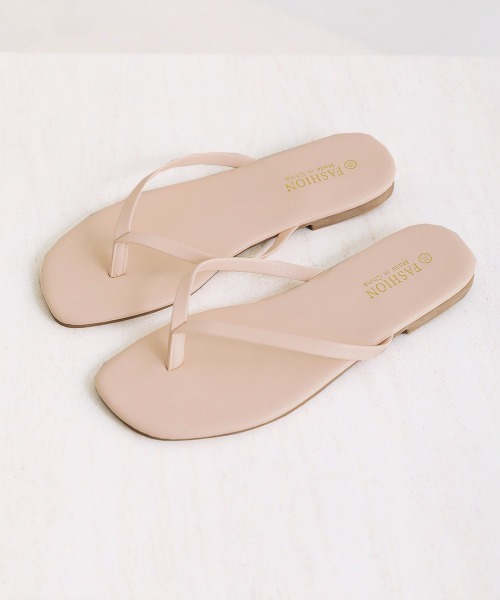 Bou Jeloud(ブージュルード)の「エコレザービーチサンダル(サンダル・レディース・ブラック/シルバー/アイボリー・FREE)」の18枚目の写真