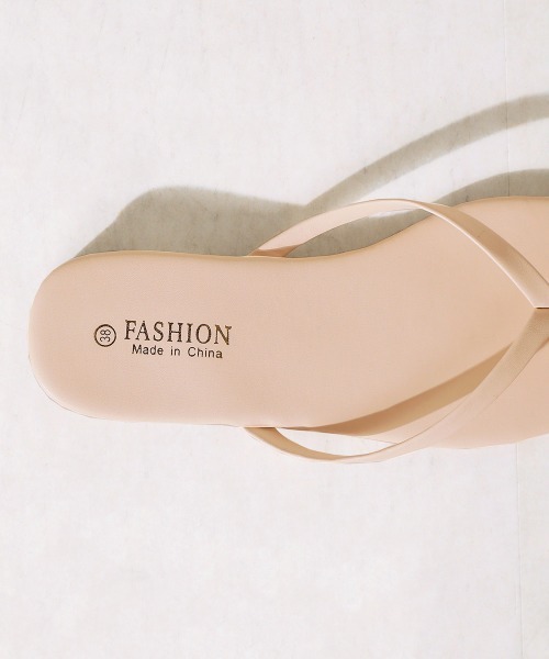 Bou Jeloud(ブージュルード)の「エコレザービーチサンダル(サンダル・レディース・ブラック/シルバー/アイボリー・FREE)」の19枚目の写真