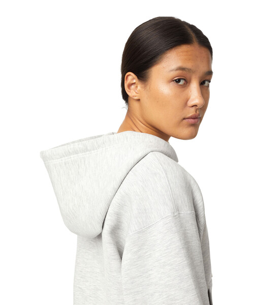 DIESEL（ディーゼル）の「レディース ジップパーカー ディーゼル ロゴラベル（パーカー・レディース・ブラック/グレー・SMALL/MEDIUM/LARGE/X-SMALL）」の4枚目の写真