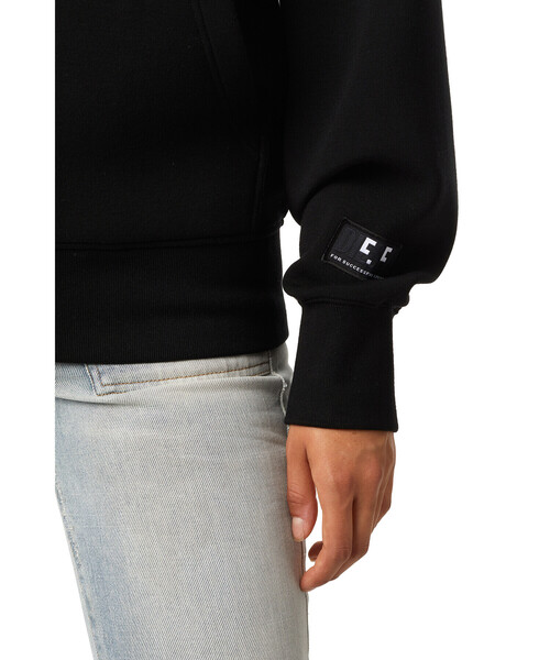 DIESEL（ディーゼル）の「レディース ジップパーカー ディーゼル ロゴラベル（パーカー・レディース・ブラック/グレー・SMALL/MEDIUM/LARGE/X-SMALL）」の7枚目の写真