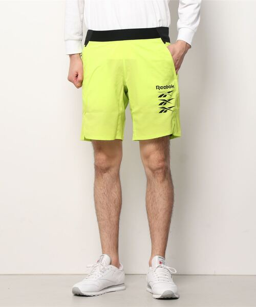Reebok（リーボック）の「エピック ライトウェイト グラフィックショーツ / Epic Lightweight Graphic Shorts（その他パンツ・メンズ・ブラック/レモンイエロー・SMALL/MEDIUM/LARGE/X-LARGE/XX-LARGE/X-SMALL/XXX-LARGE）」の15枚目の写真