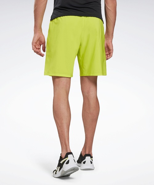 Reebok（リーボック）の「エピック ライトウェイト グラフィックショーツ / Epic Lightweight Graphic Shorts（その他パンツ・メンズ・ブラック/レモンイエロー・SMALL/MEDIUM/LARGE/X-LARGE/XX-LARGE/X-SMALL/XXX-LARGE）」の11枚目の写真