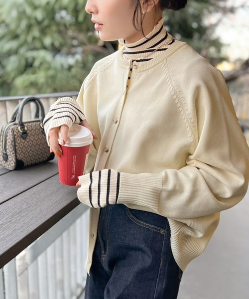 もっちり新触感！軽量2wayカーディガン