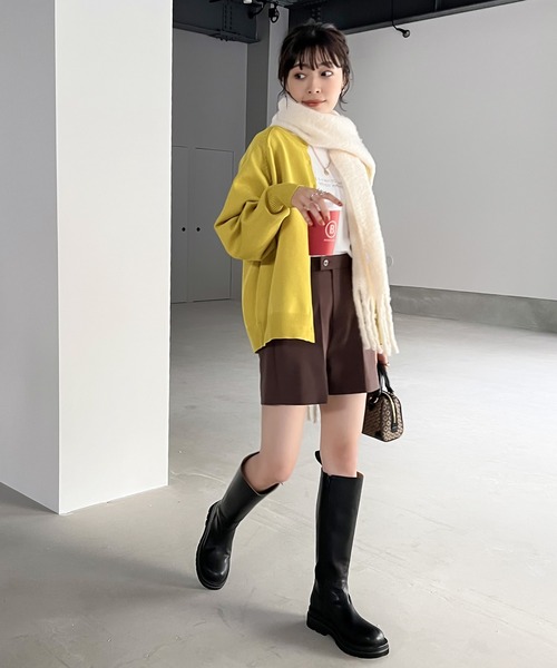 もっちり新触感！軽量2wayカーディガン