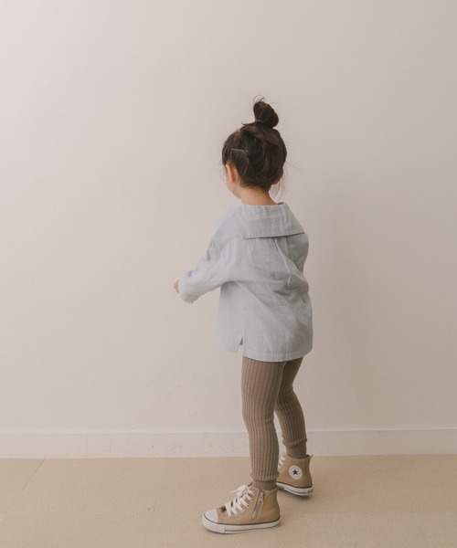 URBAN RESEARCH DOORS（アーバンリサーチドアーズ）の「マリンカラープルオーバーシャツ(KIDS)（シャツ/ブラウス・キッズ・ライトブルー/グレー・120/105/135）」の13枚目の写真