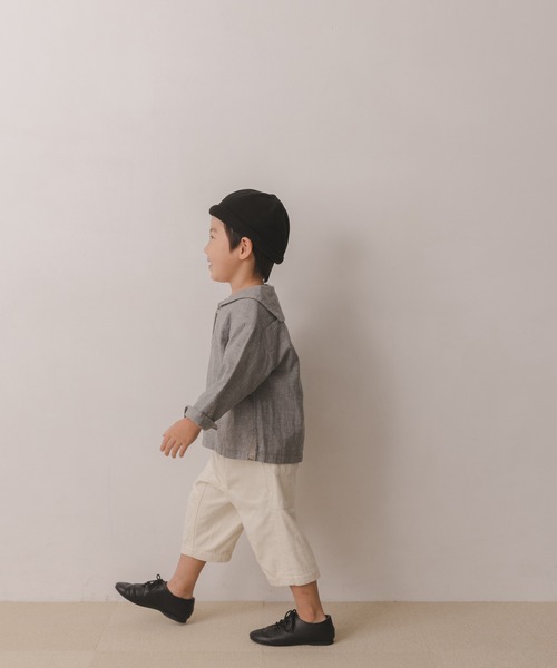 URBAN RESEARCH DOORS（アーバンリサーチドアーズ）の「マリンカラープルオーバーシャツ(KIDS)（シャツ/ブラウス・キッズ・ライトブルー/グレー・120/105/135）」の21枚目の写真