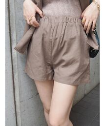 EVRIS | リネンブレンドハーフパンツ(その他パンツ)