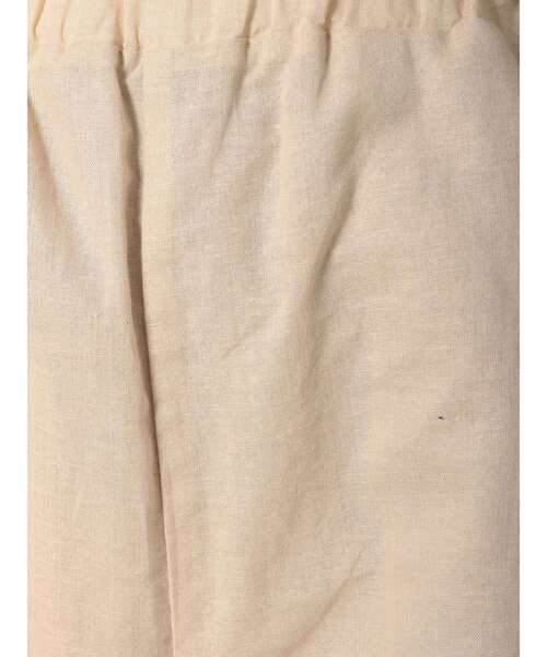 EVRIS（エヴリス）の「リネンブレンドハーフパンツ（その他パンツ・レディース・ブラウン/アイボリー・FREE）」の21枚目の写真