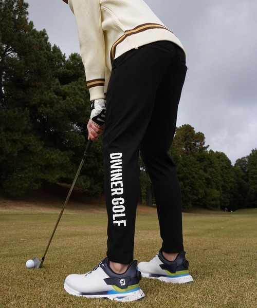DIVINER GOLF（ディバイナー ゴルフ）の「【DIVINER GOLF】オリジナルゴルフウェア/サイドロゴデザインスーパーストレッチゴルフチノパンツ メンズ 春服 冬服（ゴルフグッズ・メンズ・ブラック/ホワイト/チャコール/チョコ/ホワイト系その他/ブラック系その他/ブルー系その他/ブラック×ホワイト/ホワイト×ブラック/ブラック系2/ホワイト系1/ホワイト系/ホワイト系2/ブラック系/ブラック系1・M/L/XL/XXL）」の10枚目の写真