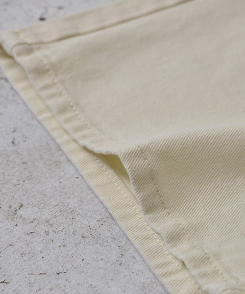 Monocoro toppi（モノコロトッピ）の「カラーデニムショートパンツ（デニムパンツ・レディース・ホワイト/ブルー/ブラック・M）」の9枚目の写真