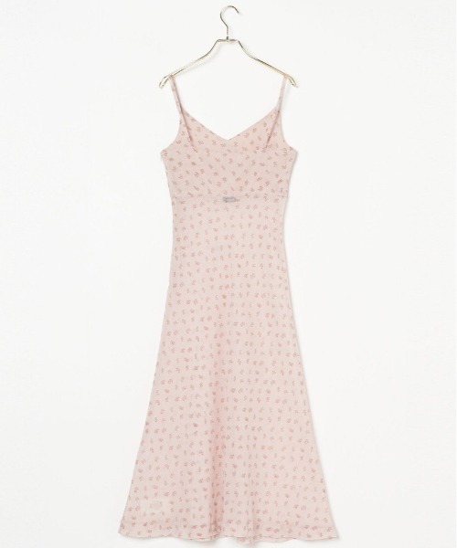 Verybrain（ベリーブレイン）の「very brain/VD-194 ﾌﾗﾜｰptｷｬﾐｿｰﾙﾄﾞﾚｽ（ワンピース・レディース・ベージュ/ピンク・M）」の10枚目の写真