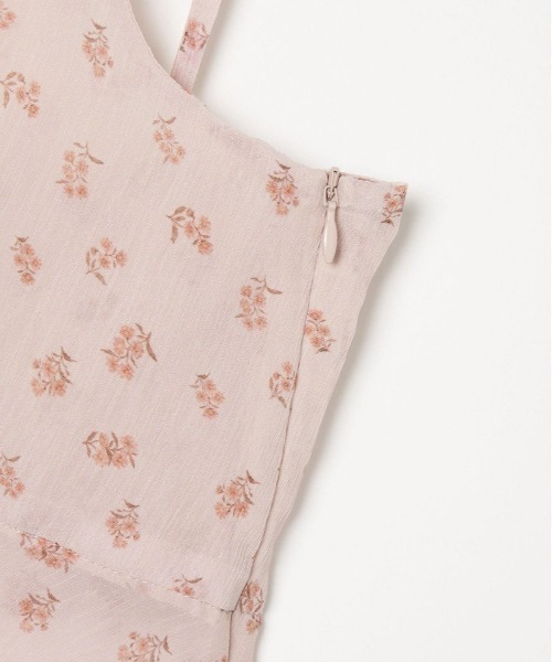 Verybrain（ベリーブレイン）の「very brain/VD-194 ﾌﾗﾜｰptｷｬﾐｿｰﾙﾄﾞﾚｽ（ワンピース・レディース・ベージュ/ピンク・M）」の13枚目の写真