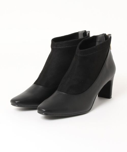 mio notis（ミオノティス）の「アンクルブーティー/574B（ブーツ・レディース・アイボリー/ブラック/カーキ・39/37/36/38）」の3枚目の写真