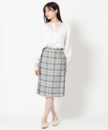 O'Neil of Dublin 【別注】クラシックモデル リネンキルトスカート スタンダード 66cm