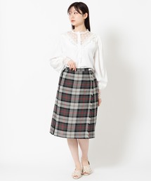 O'Neil of Dublin 【別注】クラシックモデル リネンキルトスカート スタンダード 66cm