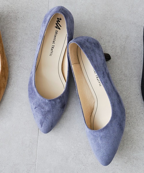 WA ORiental TRaffic（ダブルエーオリエンタルトラフィック）の「ミドルヒールパンプス/12303（パンプス・レディース・ベージュ/ブラック/ブラウン/ネイビー/ブラック系その他3/ブルー/ゴールド/グレー/レッド/グリーン・36/35/38/40/39/34/42/37/41/43/33）」の9枚目の写真