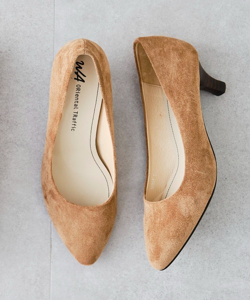 WA ORiental TRaffic（ダブルエーオリエンタルトラフィック）の「ミドルヒールパンプス/12303（パンプス・レディース・ベージュ/ブラック/ブラウン/ネイビー/ブラック系その他3/ブルー/ゴールド/グレー/レッド/グリーン・36/35/38/40/39/34/42/37/41/43/33）」の13枚目の写真