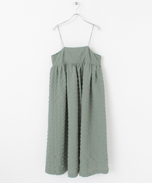 KBF（ケイビーエフ）の「【WEB/一部店舗限定】スパゲッティストラップキャミワンピース（ワンピース・レディース・ブラック/オリーブ/ブルー系その他・ONE）」の19枚目の写真