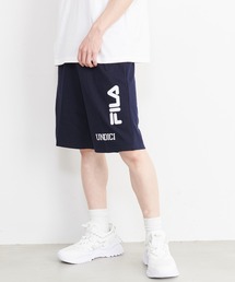 【FILA/フィラ】ロゴプリント 裏毛 ショートパンツ/ルームウェア