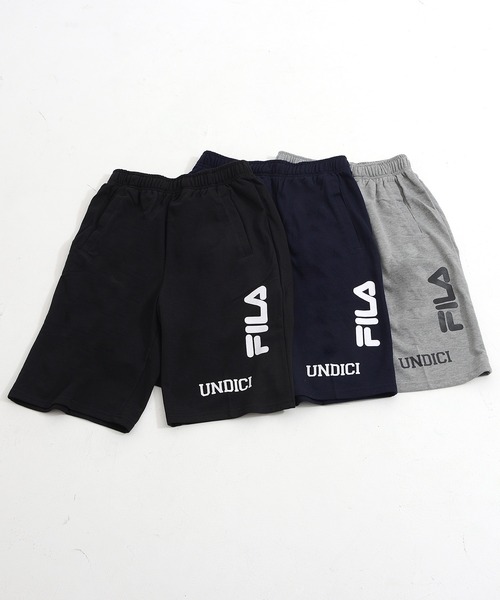 FILA（フィラ）の「【FILA/フィラ】ロゴプリント 裏毛 ショートパンツ/ルームウェア（その他パンツ・メンズ・ブラック/ネイビー/グレー・M/L）」の22枚目の写真